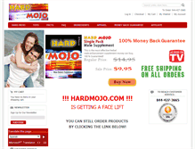 Tablet Screenshot of hardmojo.com